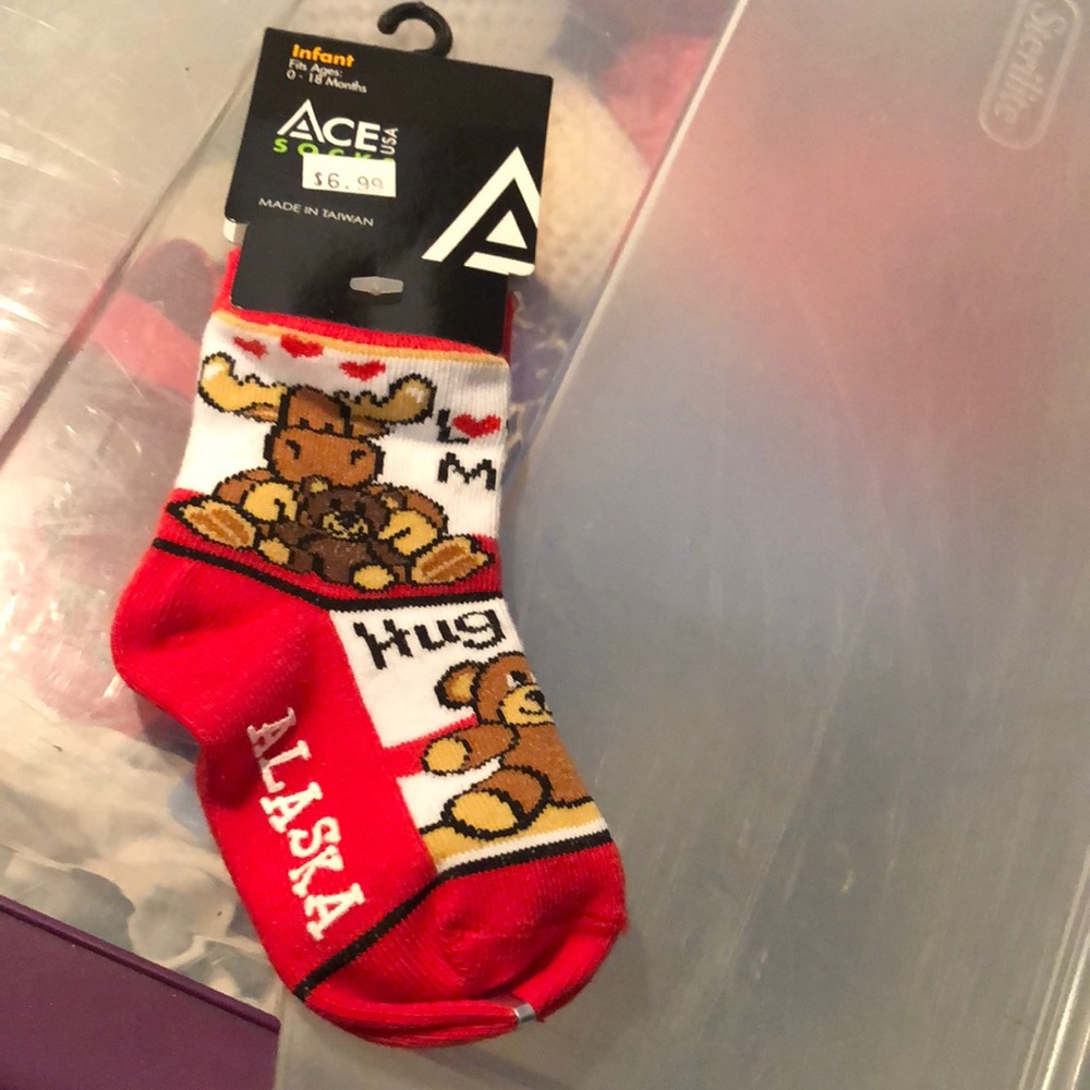 0-18mo infant Alaska socks